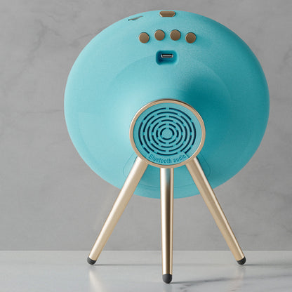 New Multi -function LED Mirror Alarm Clock Wireless Charger