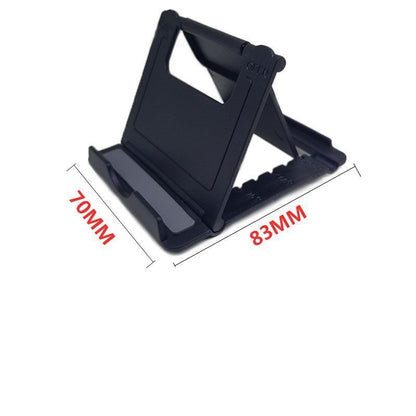 Creative desktop double folding mobile phone stand