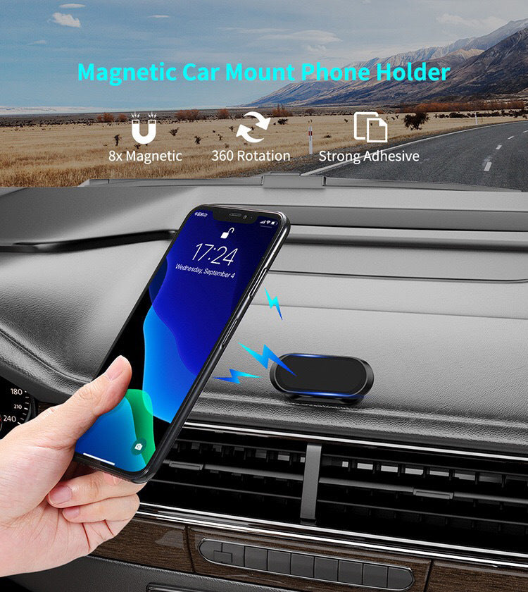 Car 360 Rotating Magnet Mobile Phone Holder