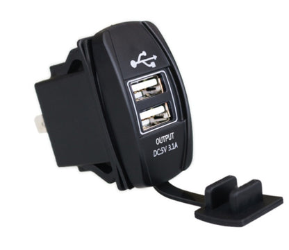 Car Modification Dual USB Car Charger Ship Motorcycle Charger