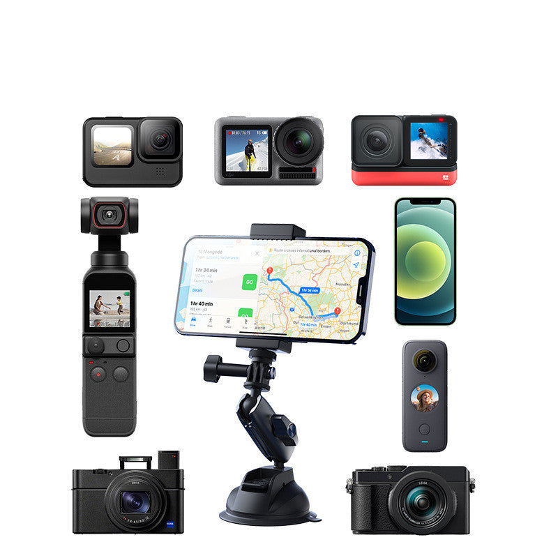 Foldable Car Mobile Phone Suction Cup Holder