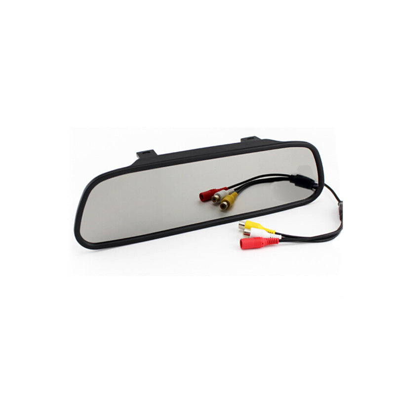 4.3 inch LED rear view mirror + reversing camera