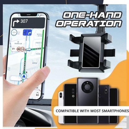 Rearview Mirror Phone Holder Car Mount Phone GPS