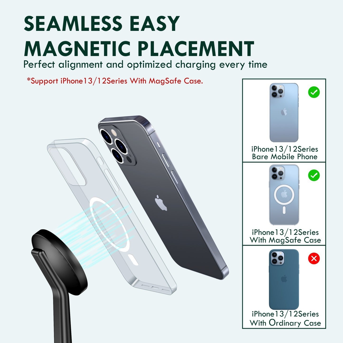 Multifunctional Phone Holder Three-in-one Wireless Charger