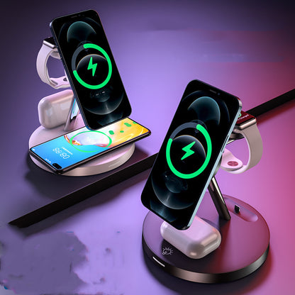 Magnetic Multi Function Fast Charging Three In One