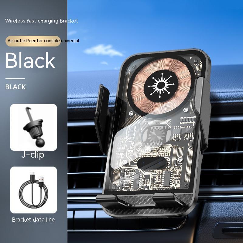 Wireless Charger Automatic Induction Air Outlet Car Phone Holder