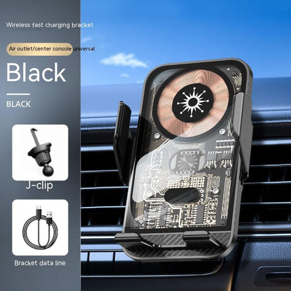 Wireless Charger Automatic Induction Air Outlet Car Phone Holder