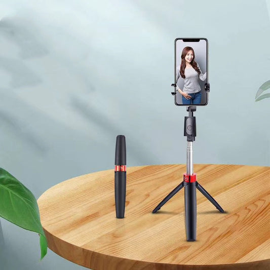 Compatible with Apple, Mobile Phone Video Live Tripod Selfie Stick
