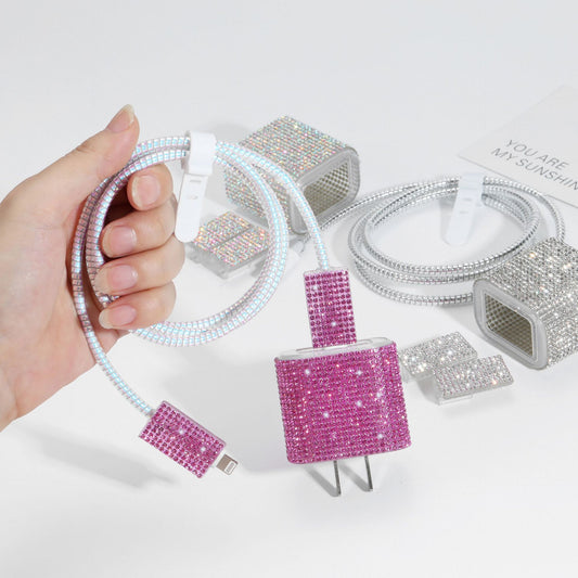 Applicable 14 Charger Protective Cover Stick-on Crystals