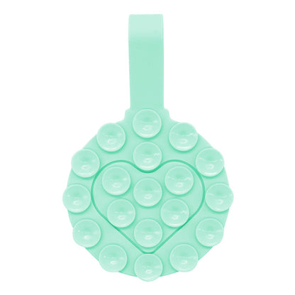 Multifunctional Double-sided Sucker Love Silica Gel Mobile Phone Holder