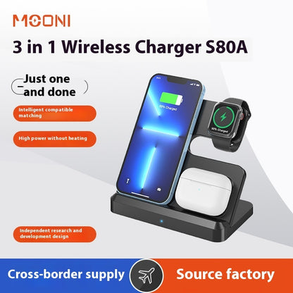 Applicable Mobile Phone Watch Wireless Charger