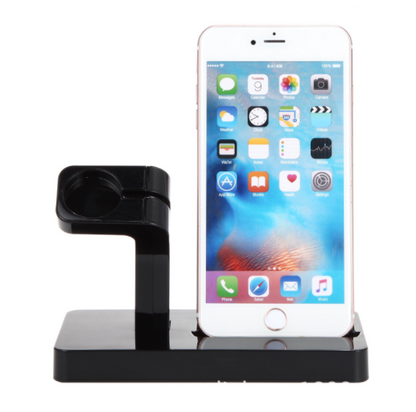 2 In 1 Charging Dock Station Desktop Cradle Phone Stand