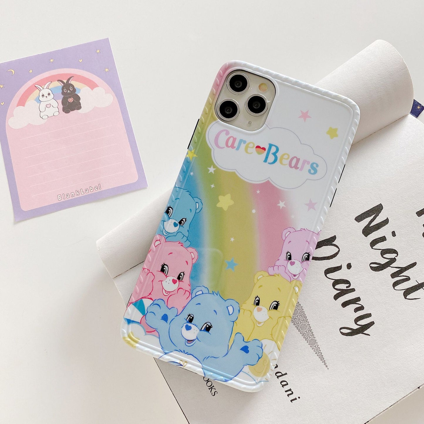 Candy-colored Heart Stand And Phone Case Included