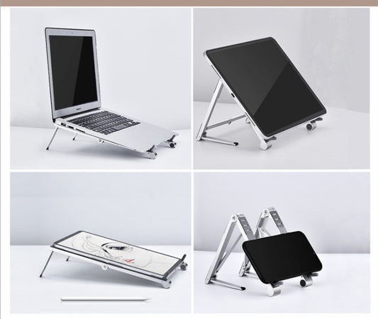Computer three in one folding portable stand