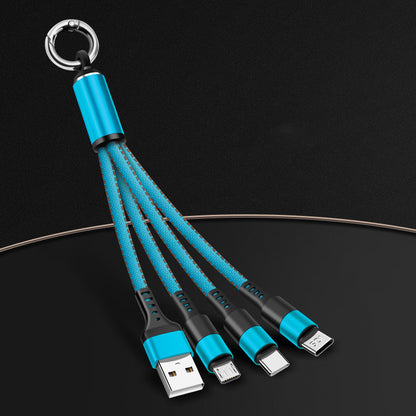 3 In 1  Multi Charger Cable For Phone Super Fast Charging