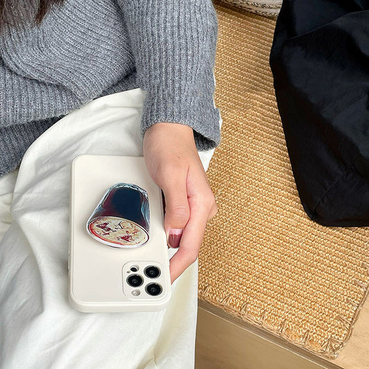 A Cup Of Iced Americano On A Spring Day Stand Phone Case