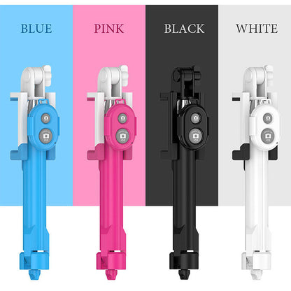Compatible with Apple, Bluetooth selfie stick mobile phone tripod