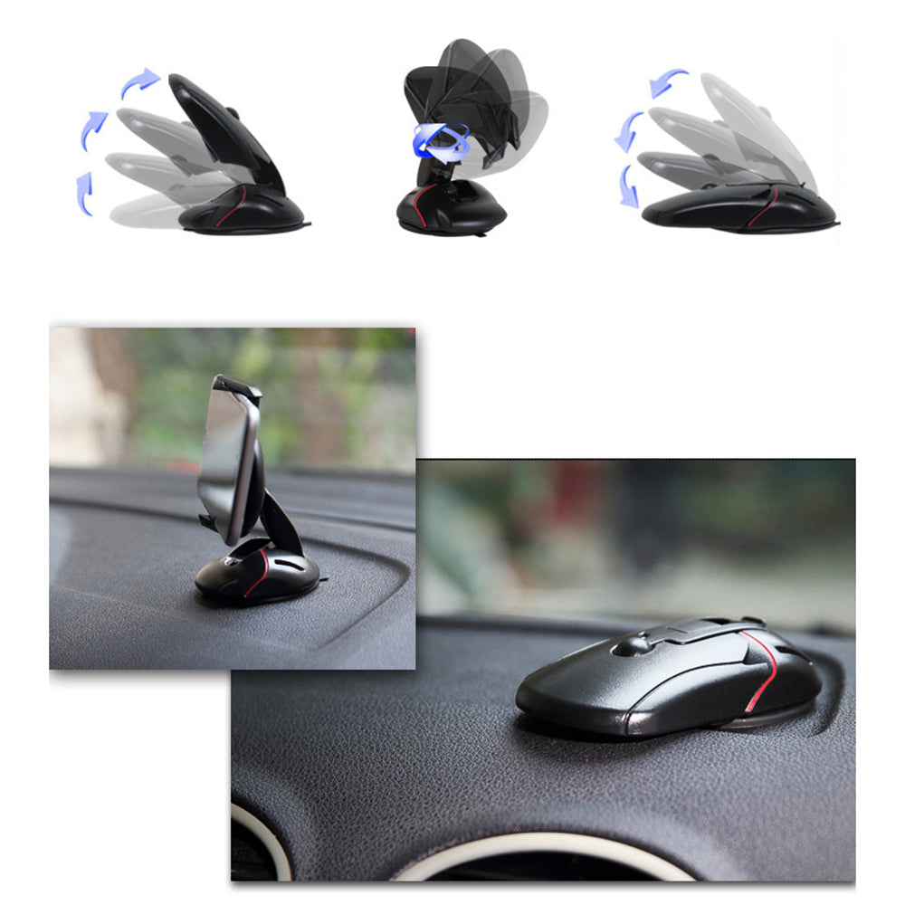 Mouse bracket for creative car mobile navigation