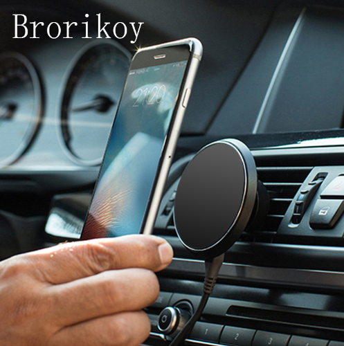 Wireless Charger Car Air Vents Clamp Magnetic Stand Holder W3 Charging