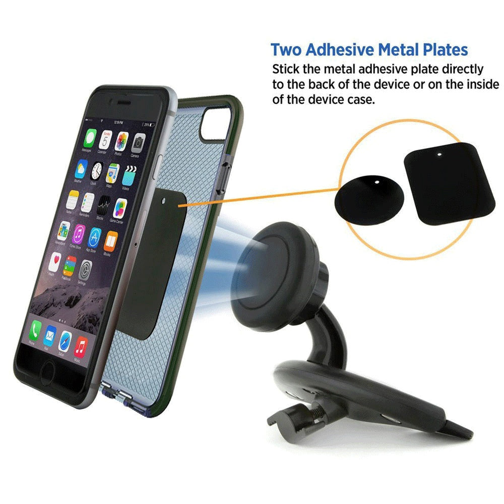 Slot Car Cradle-less Mount Holder Universal Rotating Car Phone Holder