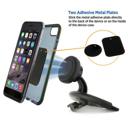 Slot Car Cradle-less Mount Holder Universal Rotating Car Phone Holder