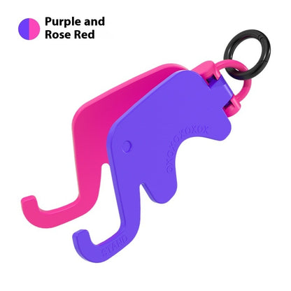 Creative Cartoon Desktop Foldable Keychain Mobile Phone Holder