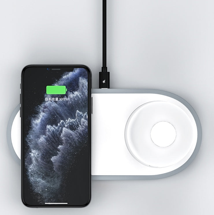 Mobile Phone Wireless Charger With Night Light