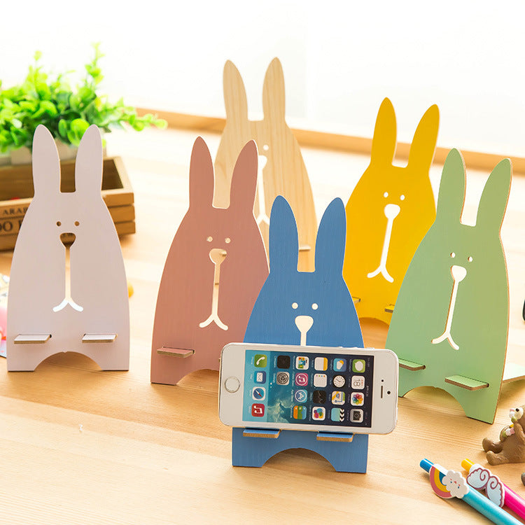 Cute Cartoon Rabbit Mobile Phone Holder