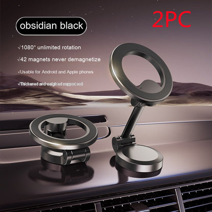 Magnetic Car Phone Mount All-Metal Foldable Phone Holder