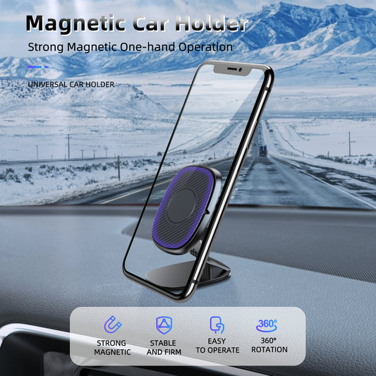 Magnetic car navigation mobile phone holder