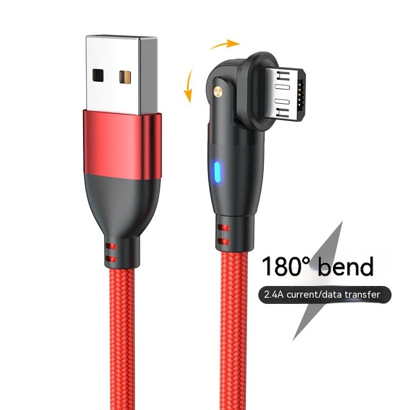 New Product Bending 180 Degrees Data Cable Fast Charge Data Cable