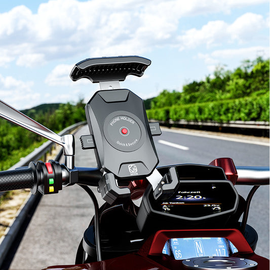 Outdoor Riding Navigation Motorcycle Waterproof Mobile Phone Holder