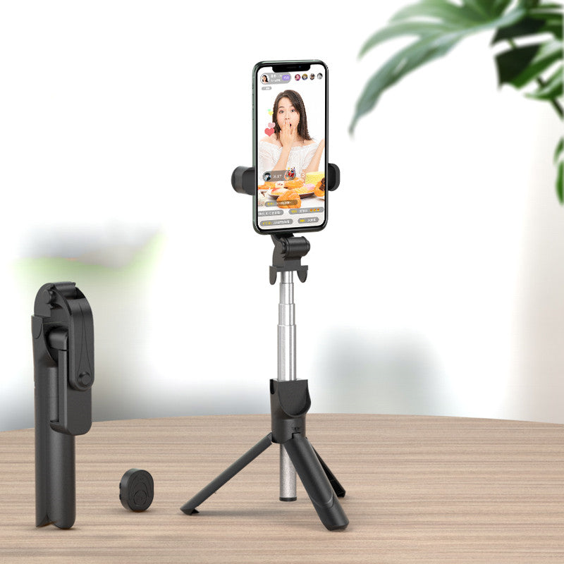 Selfie stick mobile phone live support