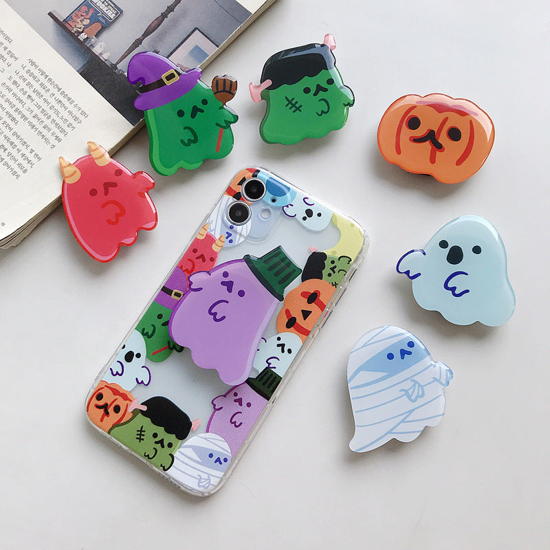 Acrylic Epoxy Ghost Phone Holder