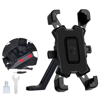 Mobile Phone Bracket Electric Motorcycle Battery Bicycle Riding Car Shock-proof Navigation