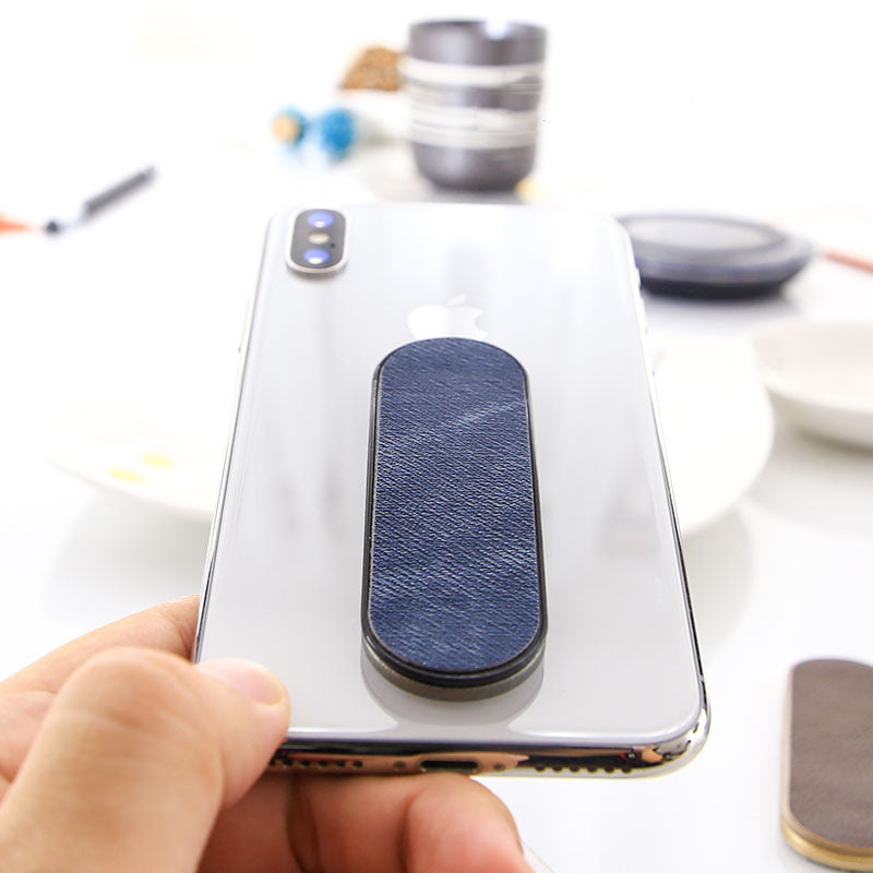 Multifunctional denim phone holder