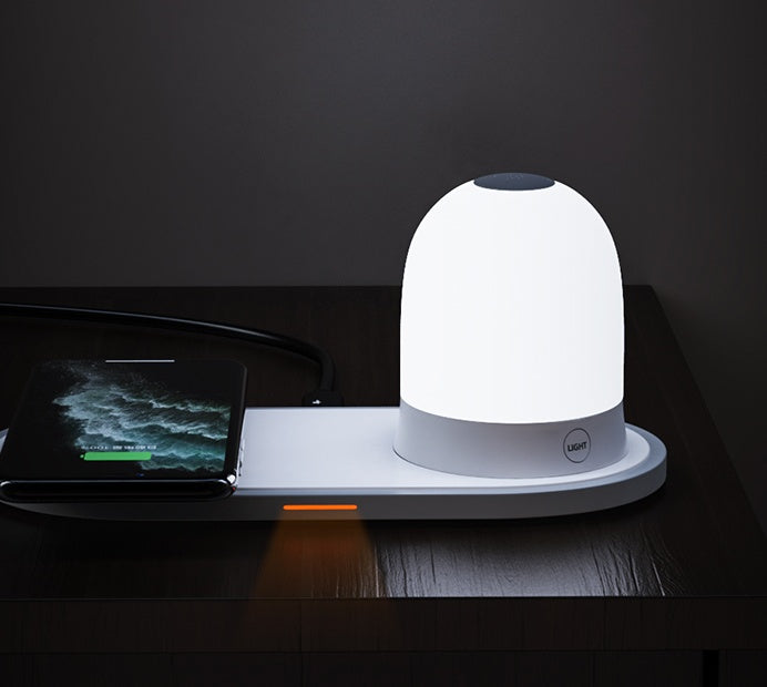 Mobile Phone Wireless Charger With Night Light