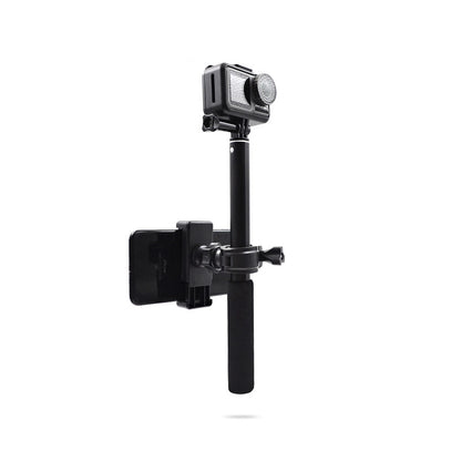 Universal Phone Holder Selfie Stick Telescopic Rod For Sports Camera