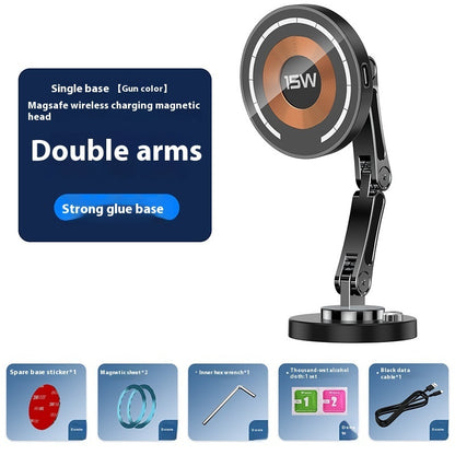 Rotating Car 360 Degrees 15W Magnetic Bracket