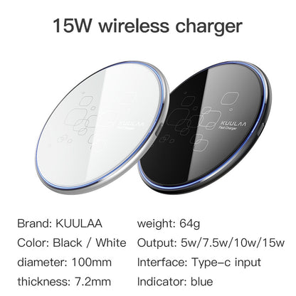 Ultra-Thin Fast Charging Mobile Phone Wireless Charger