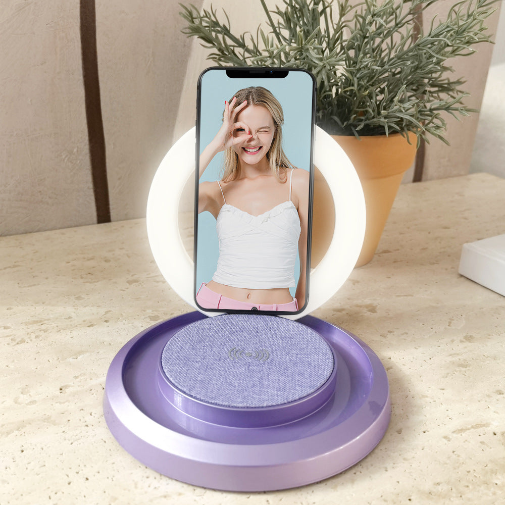 Gift 3-in-1 Wireless Charger Desktop Mobile Phone Stand