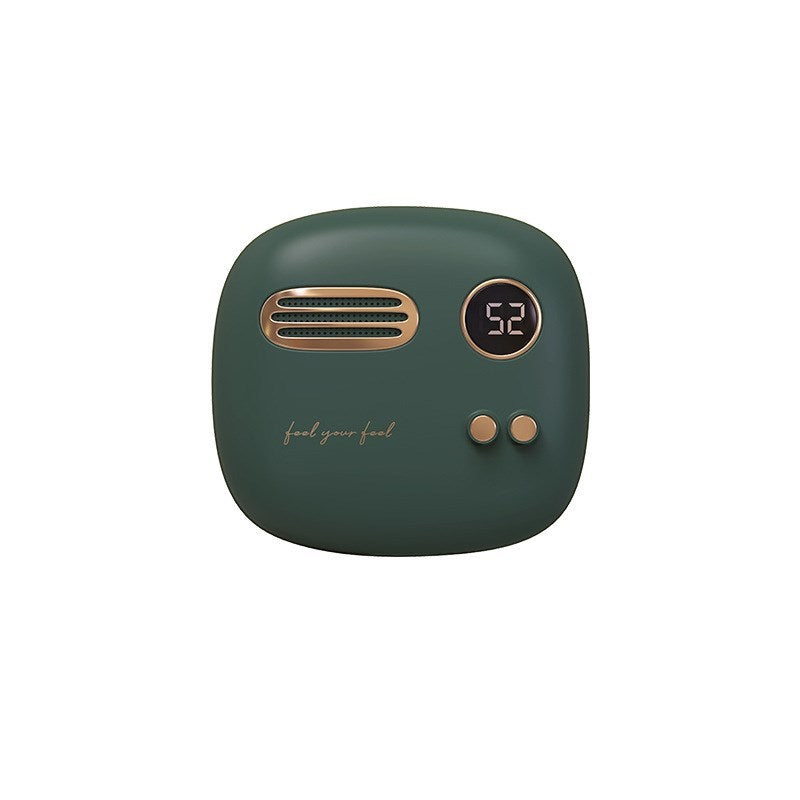 2 In 1 Retro Heater USB Charger Output Portable External Battery