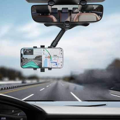 Rearview Mirror Phone Holder Car Mount Phone GPS