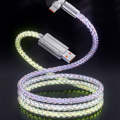Gradient Luminous 120W Super Fast Charge Case Data Cable