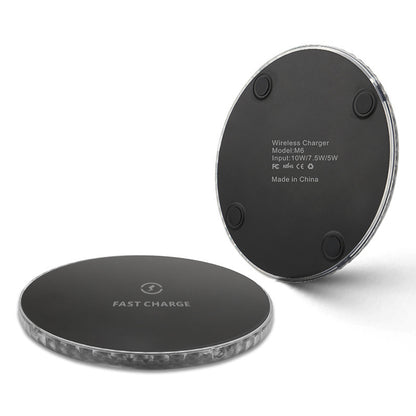 Mobile Phone Wireless Charging Mirror Round Wireless Charger