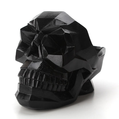 Creative Geometric Faceted Skull Ornament Mobile Phone Holder