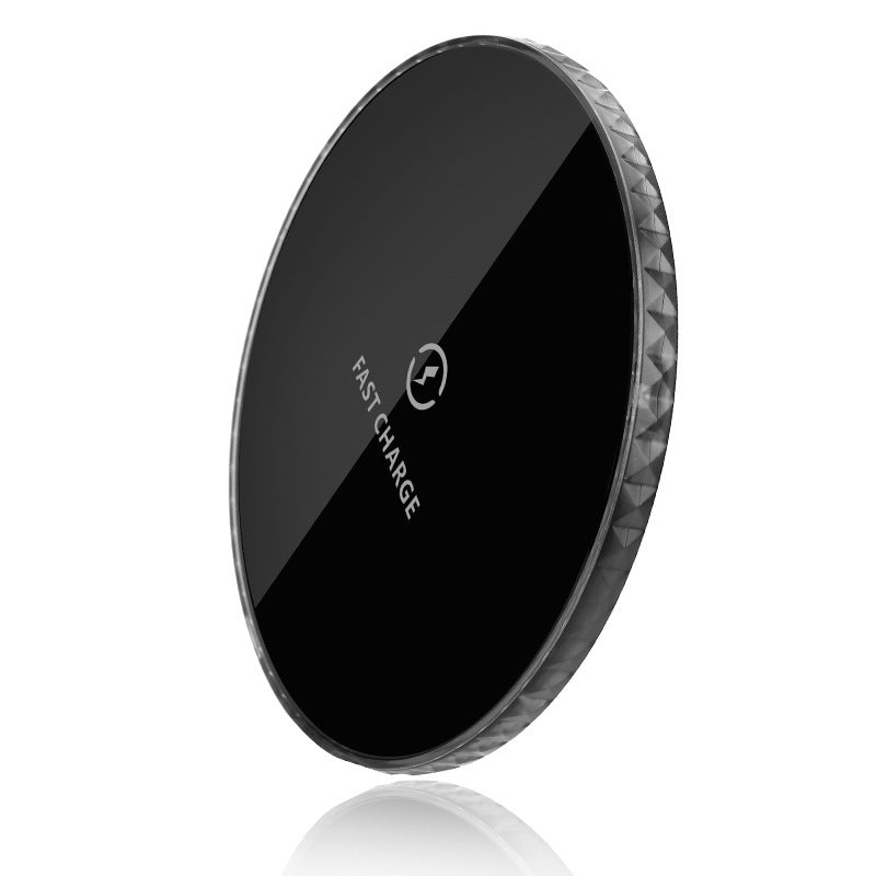 Mobile Phone Wireless Charging Mirror Round Wireless Charger