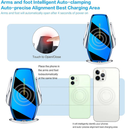 Fully Automatic Induction Car Wireless Charging Mobile Phone Holder