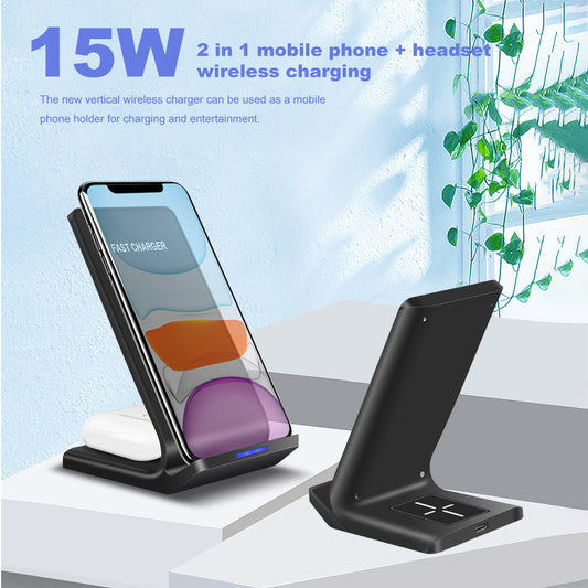 Desktop Wireless Charger Stand Mobile Phone