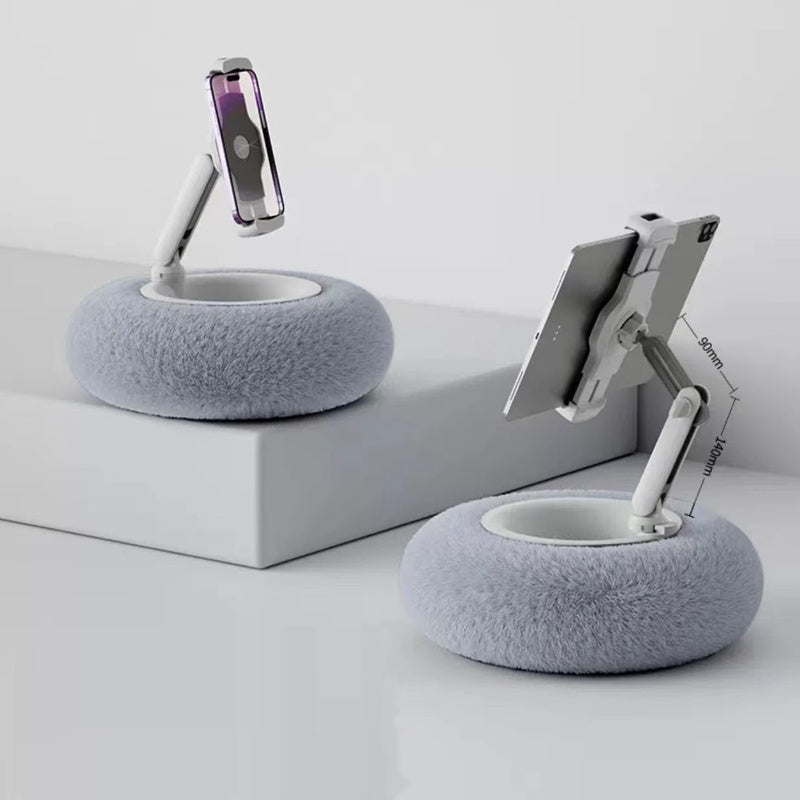 Flat Computer Mobile Phone Universal Plush Pillow Bracket